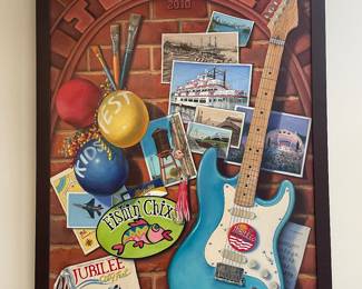 Montgomery artist Betsy Barrett Hails original painting for the  2010 Jubilee poster
