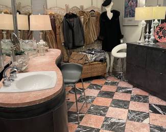 View of dressing/ vanity area