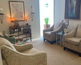 View of reception room
