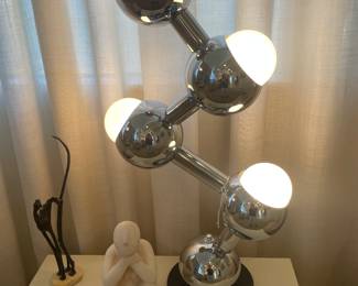 Mid century designer Robert Souneman “Atomic Lamp”
