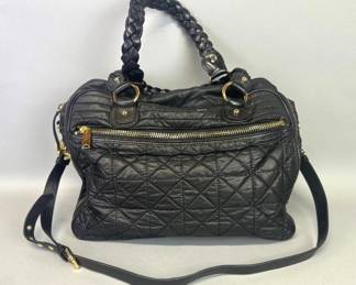 Per Se black quilted bag