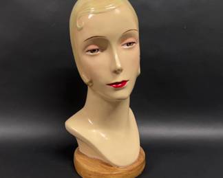 Katherine's Collection Deco mannequin head