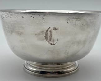 Stieff sterling "Revere Reproduction" bowl