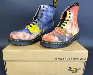 Dr. Martens "Castel" style multi color men's size 8 high tops