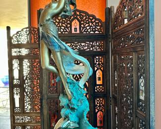 The sculpture is sold.