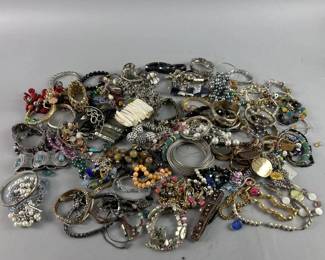 Lot 188 | Beautiful Beaded, Bangle Bracelets & More
