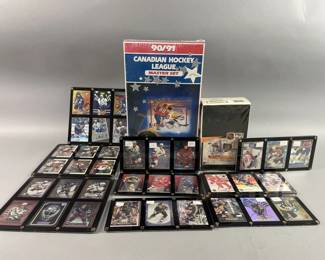 Lot 241 | 90/91 Canadian Hockey League Master Set & More

