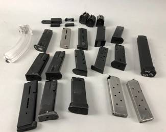 Lot 30 | Various Sized Ammo Magazines & More

