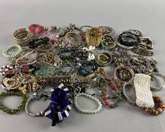 Lot 184 | Beautiful Beaded Bracelets & More
