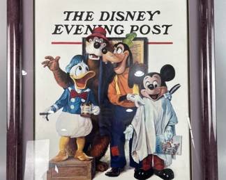 Lot 154 | Vintage Framed & Matted Disney Print
