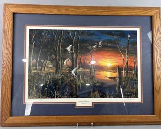 Lot 162 | Signed & Numbered "Autumn Visitors" By Jim Hansel
