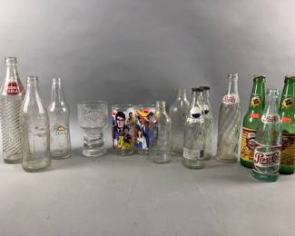 Lot 533 | Vtg. Soda Bottles & More
