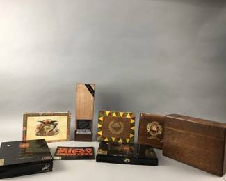 Lot 192 | Wooden Cigar Boxes & More
