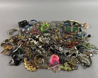 Lot 193 | Beaded, Rhinestone, Bangle, Costume & More
