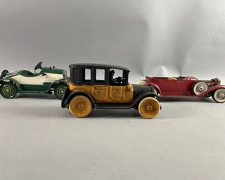 Lot 294 | Cast Iron Yellow Cab and More
