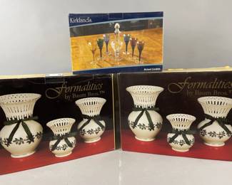 Lot 359 | Kirklands Etched Cordials & More
