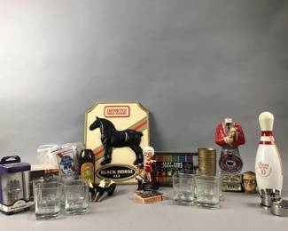Lot 202 | Jack Daniels Glasses, Jim Beam Decanters & More
