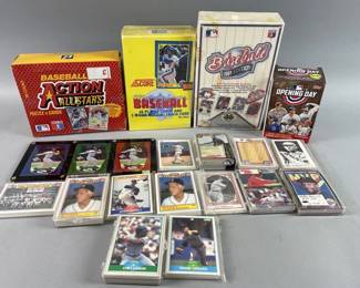 Lot 247 | Unopened 1990’s Baseball Cards and More
