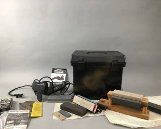 Lot 34 | Work Sharp Knife & Toll Sharpener & More
