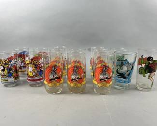 Lot 216 | Vintage Looney Tunes, Popeye & Batman Glasses
