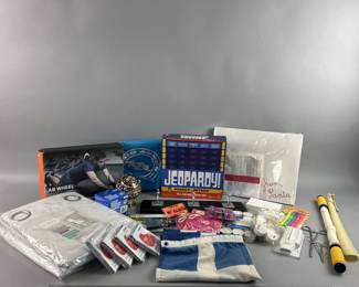 Lot 136 | Contents On Table Exercise, Ashtray, Candles More
