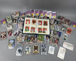 Lot 248 | Assorted Sport Cards & Photo Album Lot
