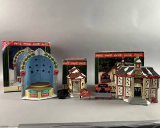 Lot 212 | Vtg Town Square Coca Cola Collection
