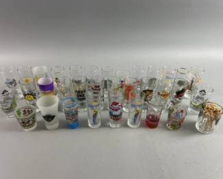 Lot 321 | Vintage Shot Glasses Other Countries & More
