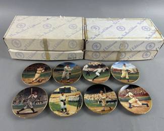 Lot 467 | Bradford Editions Legends Of Baseball Mini Plates

