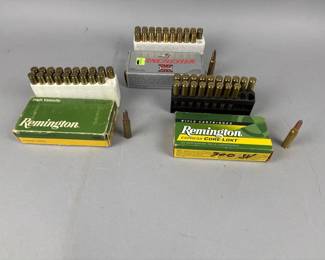 Lot 57 | Remington & More Ammo 300 Sav.
