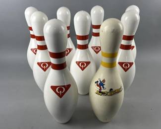Lot 296 | Nine Bowling Pins
