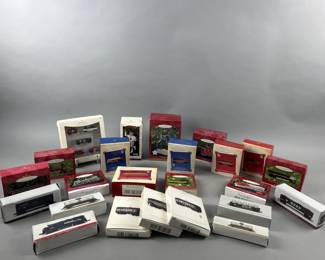 Lot 252 | Hallmark Ornaments Many Trains, Star Wars & More
