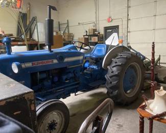 Lot 4f | 1965-75 Ford Farm Tractor With Plow
