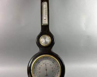 Lot 172 | Antique Keith Banjo Weather Barometer
