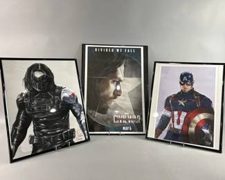 Lot 167 | "Winter Solider" Signed Artwork By T Santiago More
