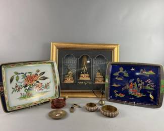 Lot 203 | Around The World Indonesia, India, Lebanon Decor
