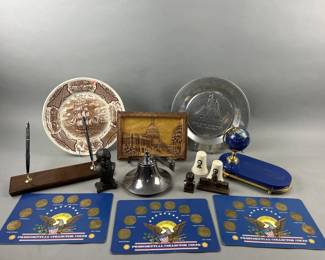 Lot 244 | Presidential Coins, Kennedy Sculptures & More
