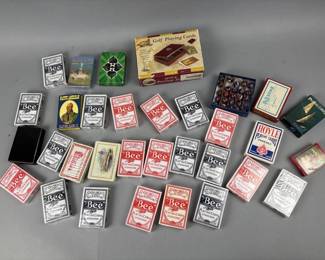 Lot 178 | Playing Cards, Marbles & More
