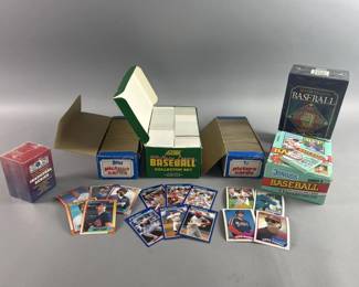 Lot 382 | Topps, Donruss Baseball. Areas & More
