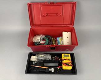 Lot 42 | Plano Tool Box, Electrical Tools & More

