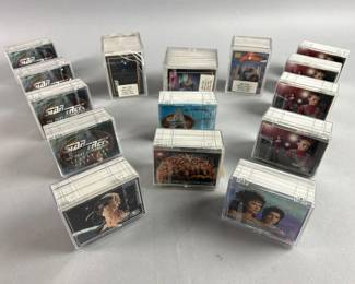 Lot 305 | Vintage Assortment Of Star Trek Collectible Cards
