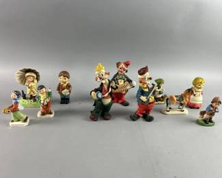 Lot 182 | Norleans Clown, Japanese Figures & More
