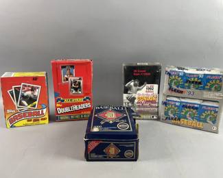 Lot 261 | Unopened Fleer, DonRuss, and More Baseball Cards
