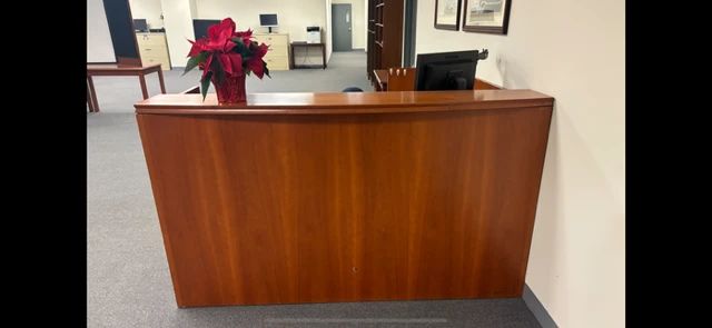 Reception desk - customer facing