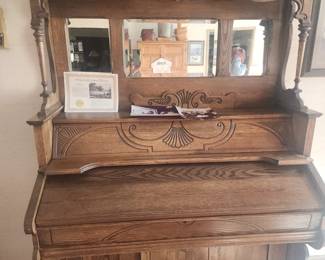 Antique Pump Organ