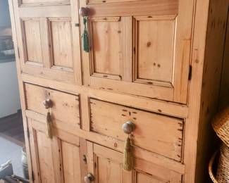 Antique Pine Cabinet