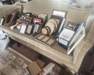 Sofa and Picture Frames