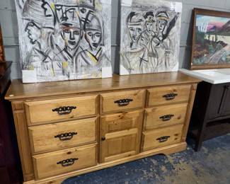 Dresser and Artwork Orlando