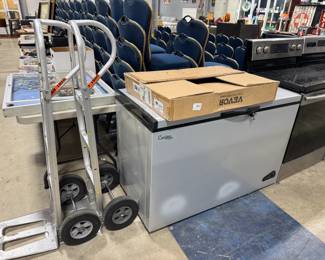 Hand Dollies, Chest Freezer and Vevor Stove Top Orlando Estate Auction