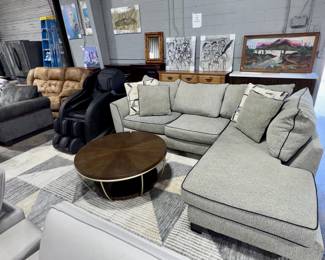 Sectional Sofa, Insignia Massage Chair and Coffee Table Orlando Estate Auction